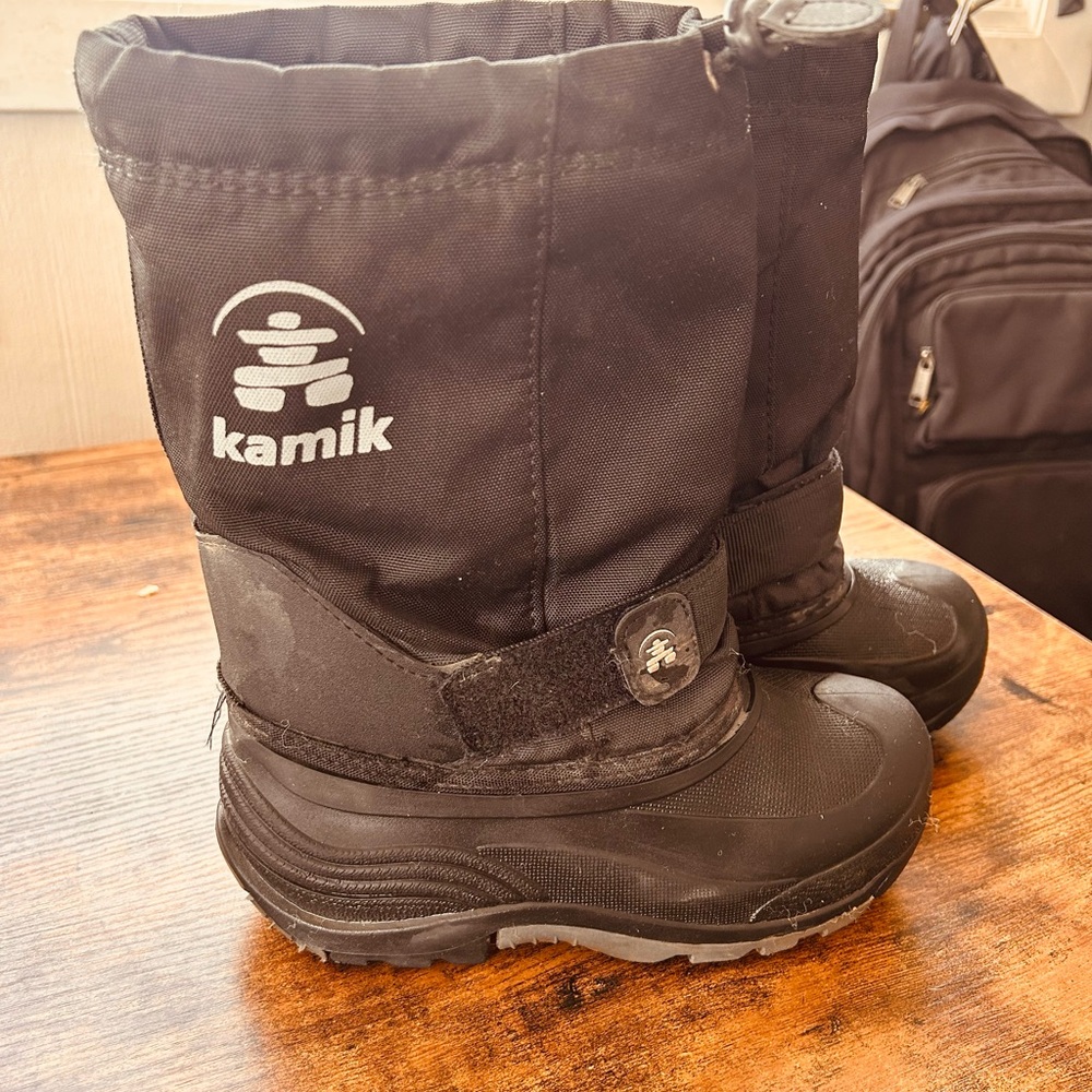 Kamik Black Winter Boots